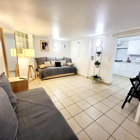 J1 St-quentin-en -yvelines En Rez De Jardin Avec Parking Apartmán Trappes